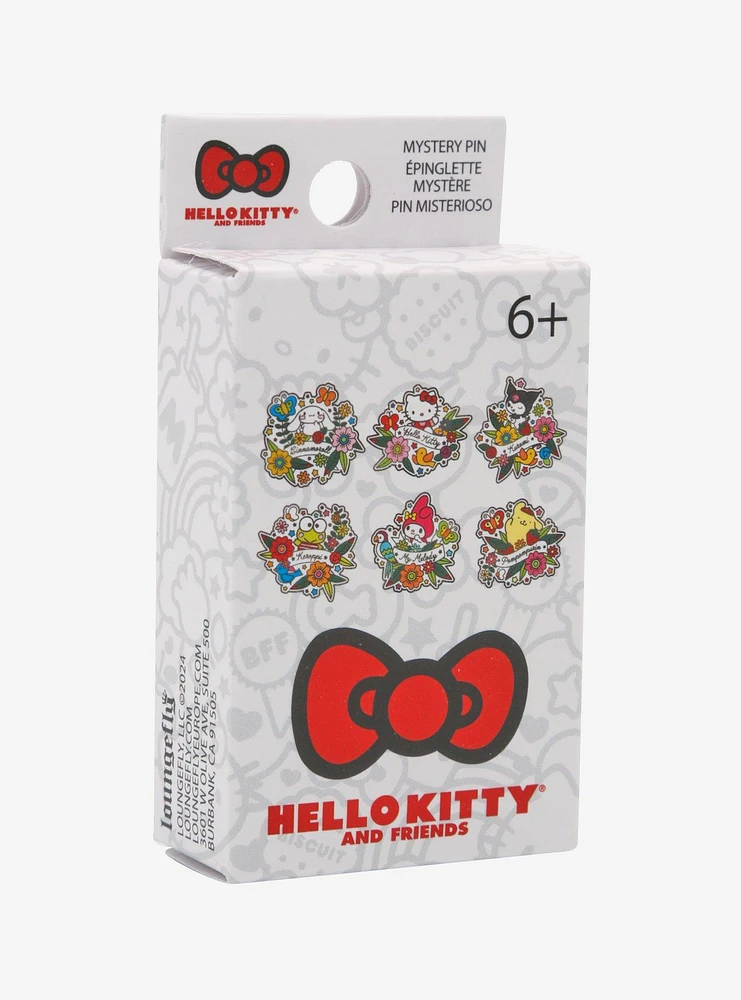 Loungefly Hello Kitty And Friends Tattoo Blind Box Enamel Pin