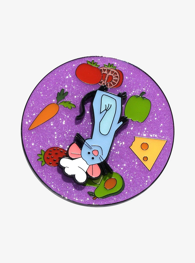 Loungefly Disney Pixar Ratatouille Spinner Enamel Pin