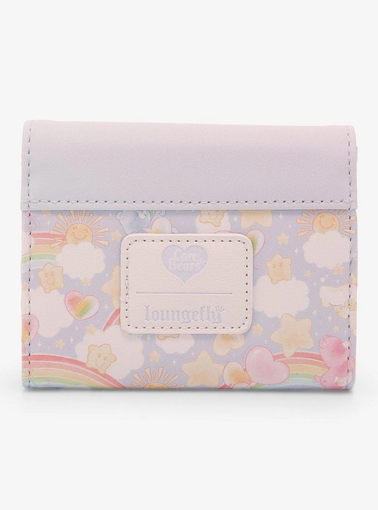 Loungefly Care Bears Balloons Mini Flap Wallet