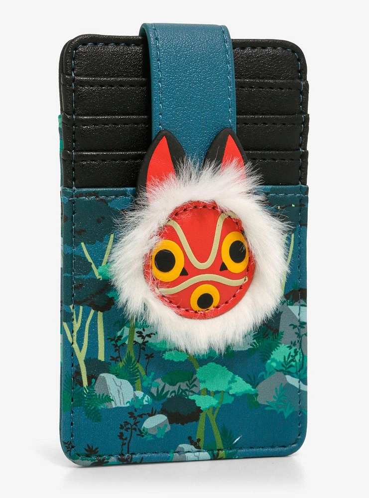 Her Universe Studio Ghibli® Princess Mononoke Fuzzy Mask Cardholder