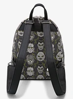 Loungefly Universal Monsters Faces Mini Backpack