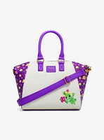 Loungefly Disney Tangled Flowers Satchel Bag