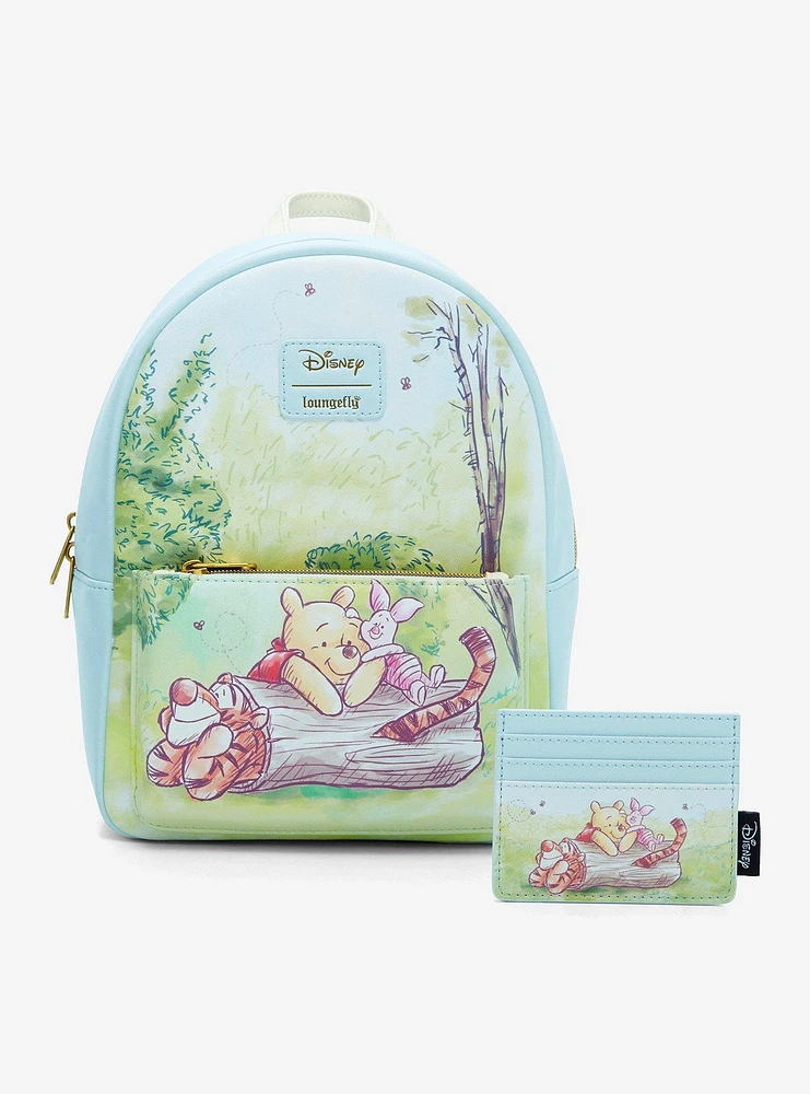 Loungefly Disney Winnie The Pooh Trio Mini Backpack