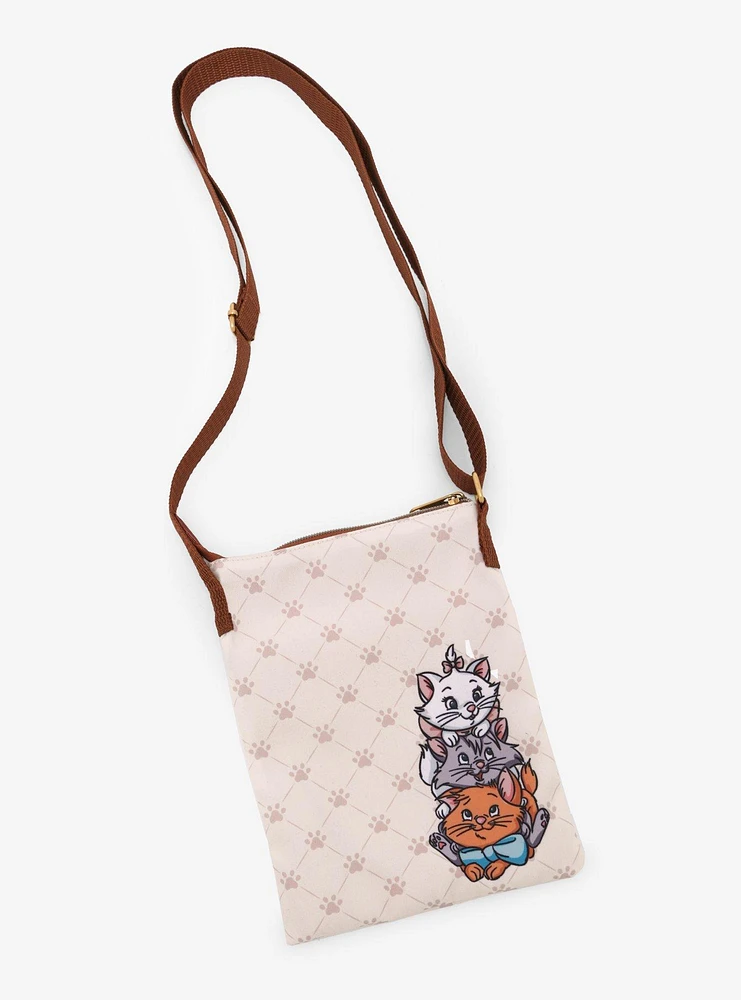 Loungefly Disney Cats Diamond Passport Crossbody Bag