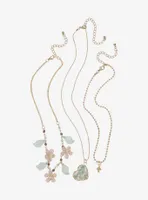 Thorn & Fable Sakura Heart Necklace Set