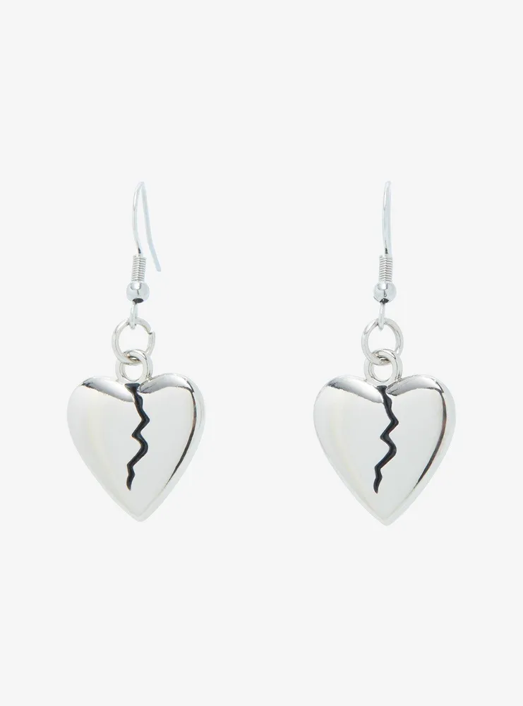 Rock Rebel Broken Heart Earrings