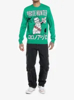 One Piece Zoro Intarsia Knit Sweater