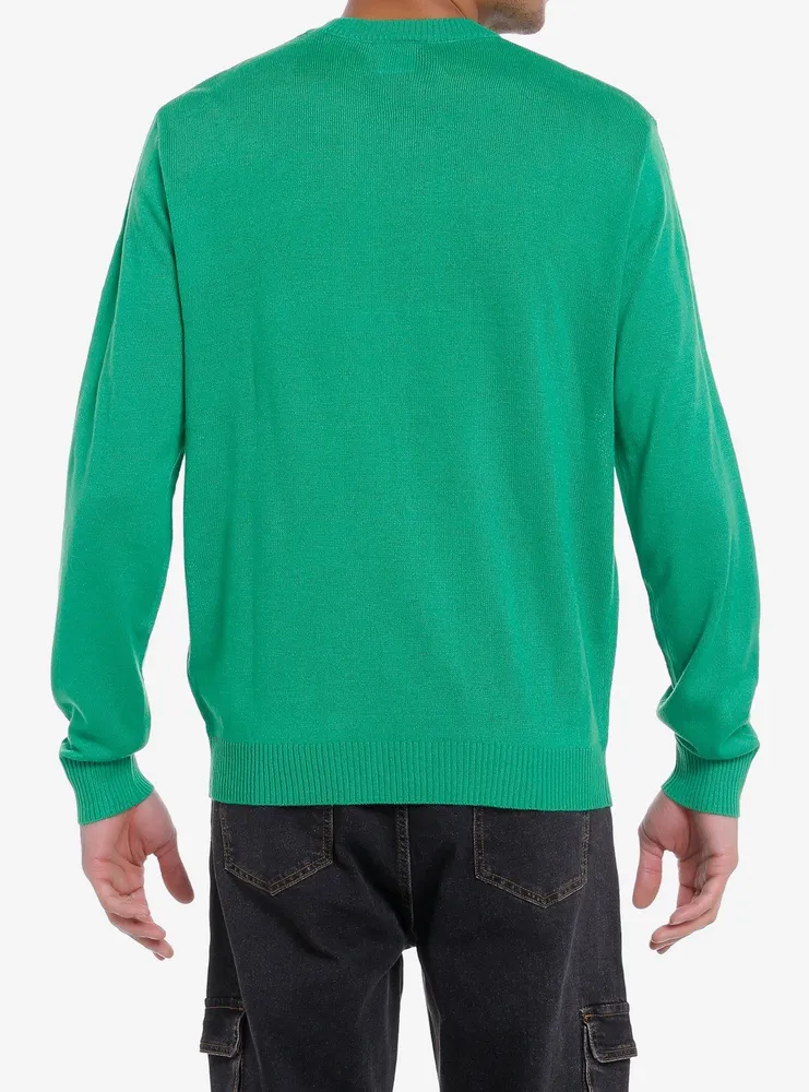 One Piece Zoro Intarsia Knit Sweater