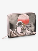 Loungefly Disney Pixar WALL-E EVE & WALL-E Plant Mini Zipper Wallet