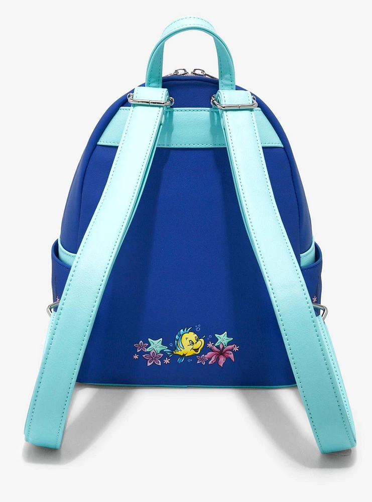 Loungefly Disney The Little Mermaid Under The Sea Mini Backpack