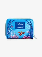 Loungefly Disney The Little Mermaid Under The Sea Mini Zipper Wallet
