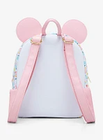 Loungefly Disney Minnie Mouse Flowers Figural Mini Backpack