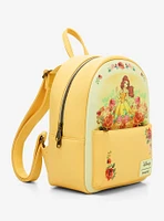 Loungefly Disney Beauty And The Beast Belle Roses Mini Backpack