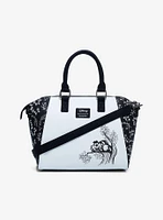 Loungefly Disney Alice In Wonderland Black & White Satchel Bag