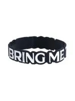 Bring Me The Horizon Logo Rubber Bracelet