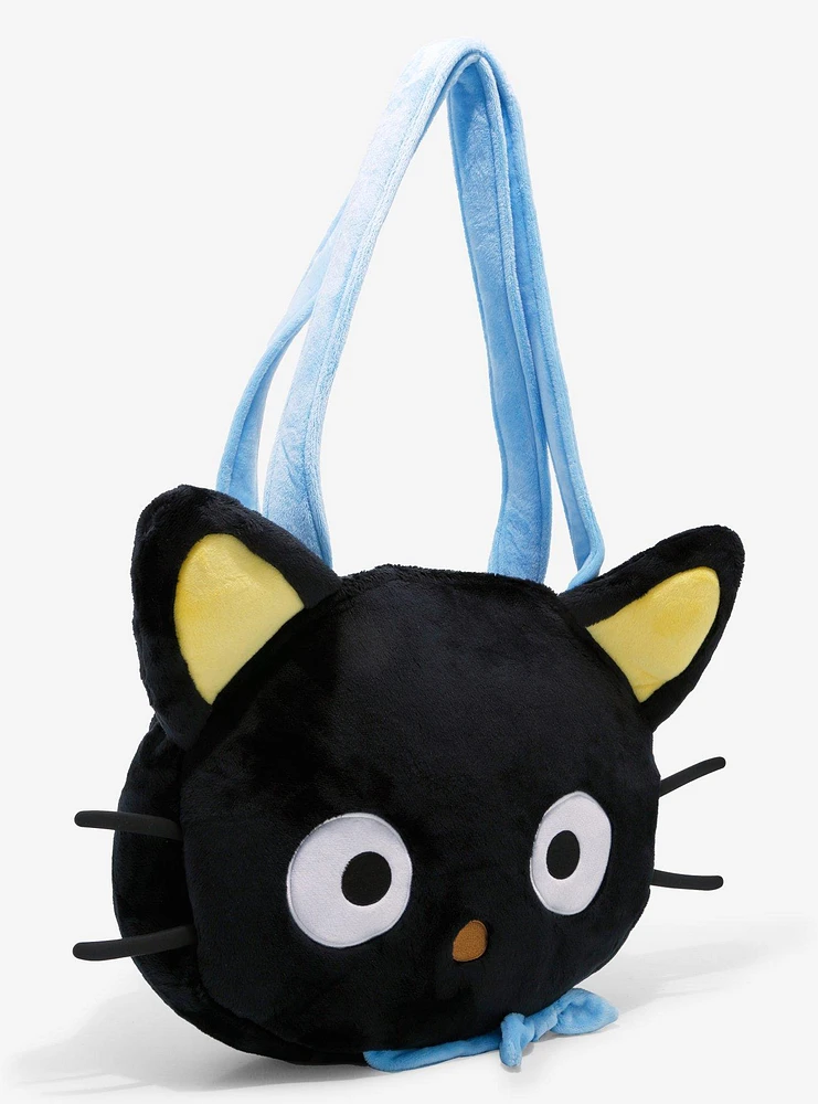 Chococat Face Plush Tote Bag