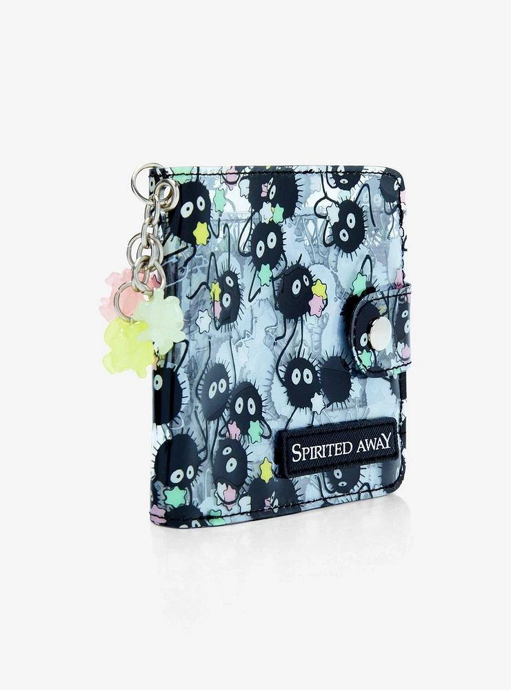 Studio Ghibli® Spirited Away Soot Sprites Clear Flap Wallet