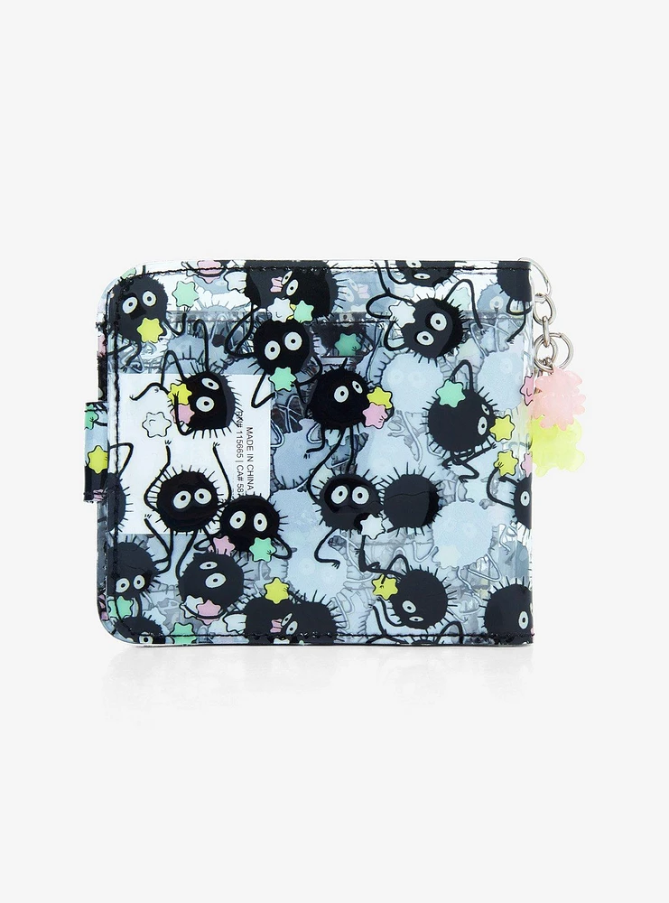 Studio Ghibli® Spirited Away Soot Sprites Clear Flap Wallet