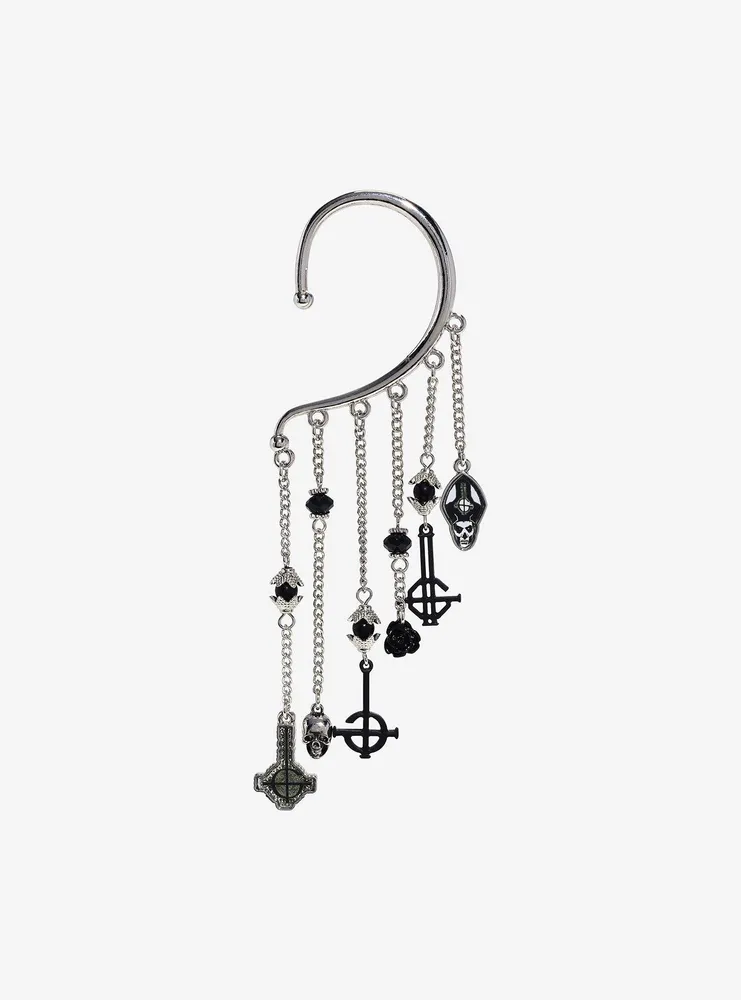 Ghost Icons Ear Cuff