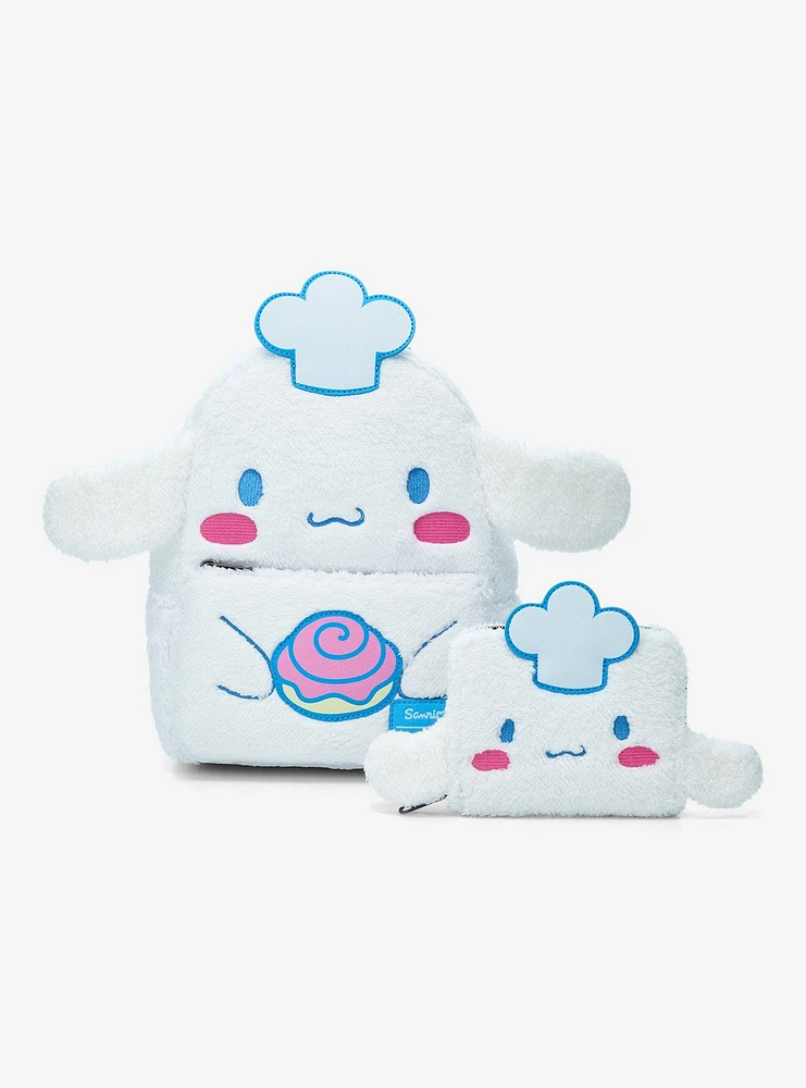 Loungefly Cinnamoroll Chef Fluffy Mini Backpack