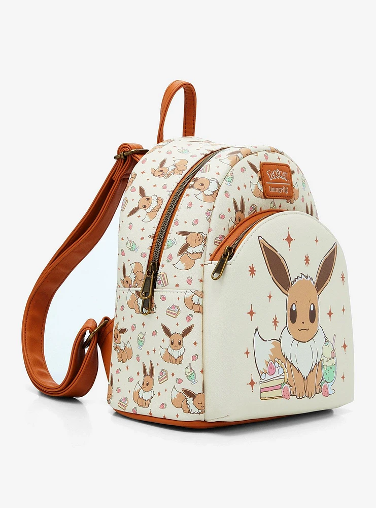 Loungefly Pokemon Eevee Desserts Mini Backpack