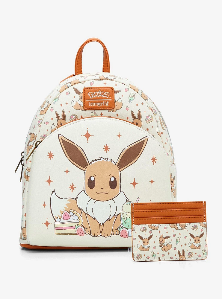 Loungefly Pokemon Eevee Desserts Mini Backpack