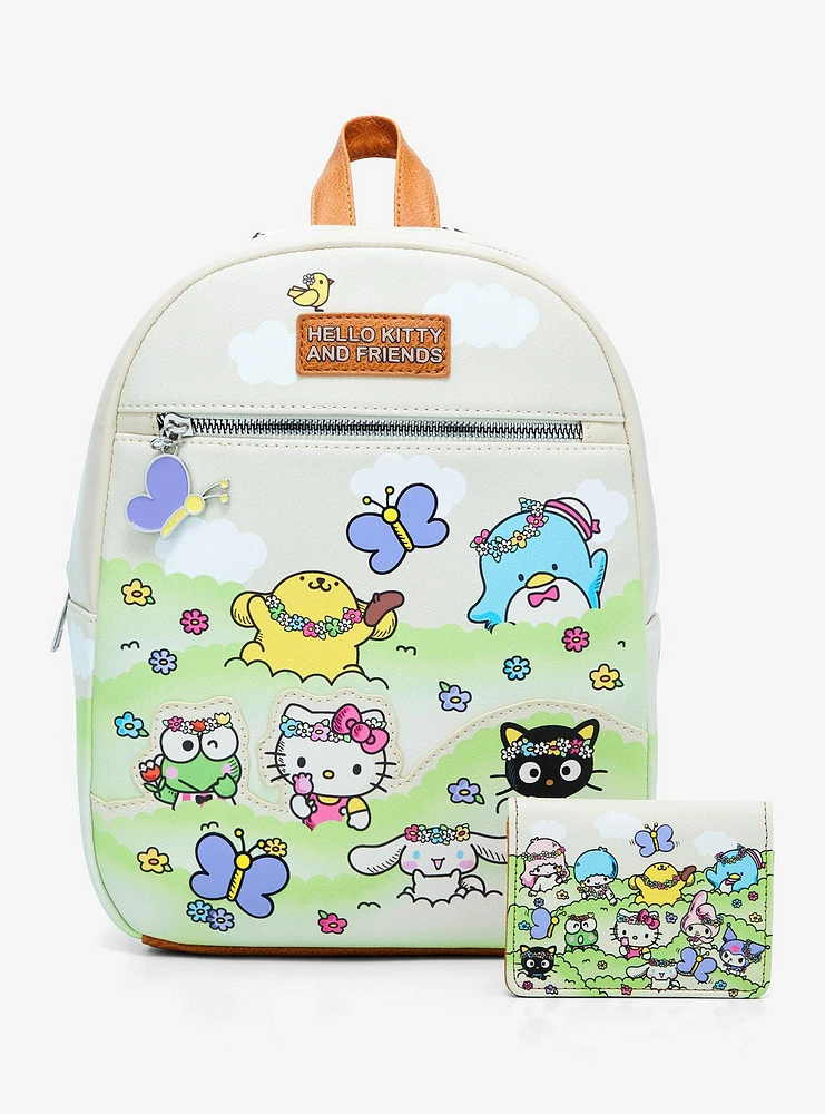 Hello Kitty And Friends Flower Fields Mini Backpack