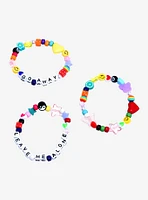 Leave Me Alone Go Away Beaded Bracelet Set