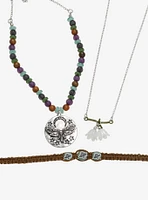 Thorn & Fable Floral Grunge Necklace Set