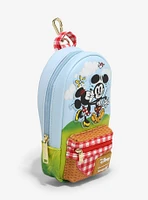 Loungefly Disney Mickey Mouse & Minnie Mouse Picnic Pencil Case