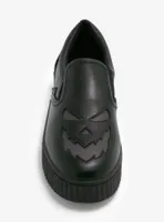 Strange Cvlt Krypt Reflective Jack-O'-Lantern Slip-On Sneakers