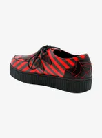 Strange Cvlt Red & Black Stripe Krypt Creepers