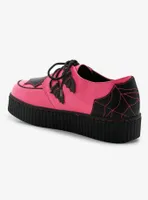 Strange Cvlt Hot Pink Patent Krypt Creepers