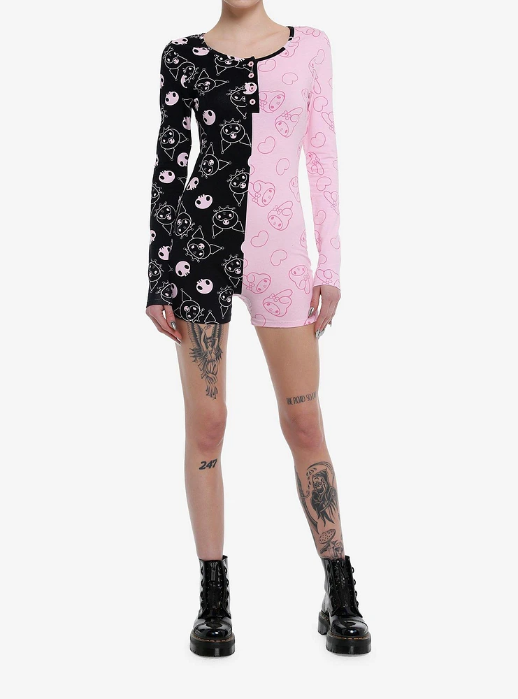 My Melody & Kuromi Split Lounge Romper