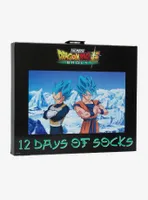 Dragon Ball Super: Broly Characters 12 Days Of Socks Gift Set