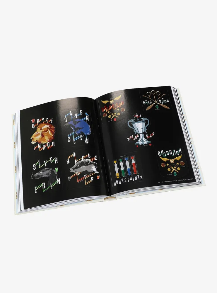 Harry Potter World of Stickers Art Book