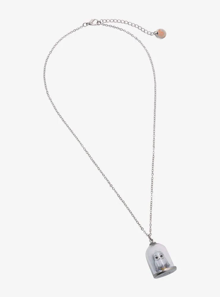 Harry Potter Hedwig Snow Dome Necklace