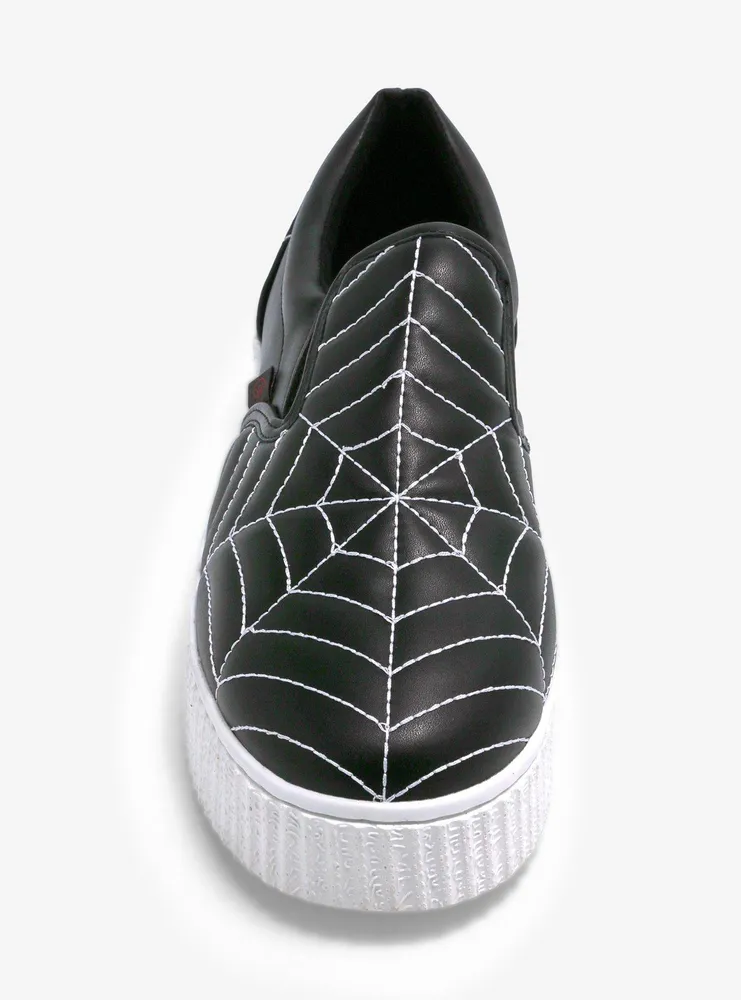 Strange Cvlt Krypt Web Slip-On Sneakers