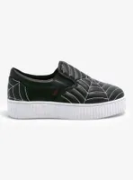 Strange Cvlt Krypt Web Slip-On Sneakers