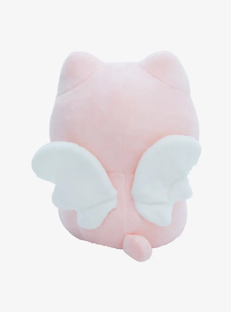 Tasty Peach Pink Candy Heart Meowchi Plush