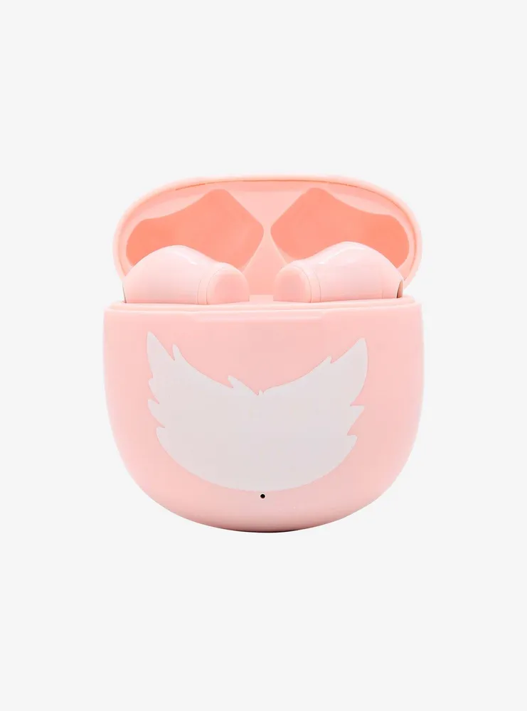 Sassy Pink Cat Wireless Earbuds & Charging Case