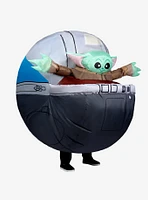 Star Wars The Mandalorian Grogu in Pram Inflatable Adult Costume
