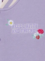 Sanrio Hello Kitty and Friends Floral Youth Varsity Jacket - BoxLunch Exclusive
