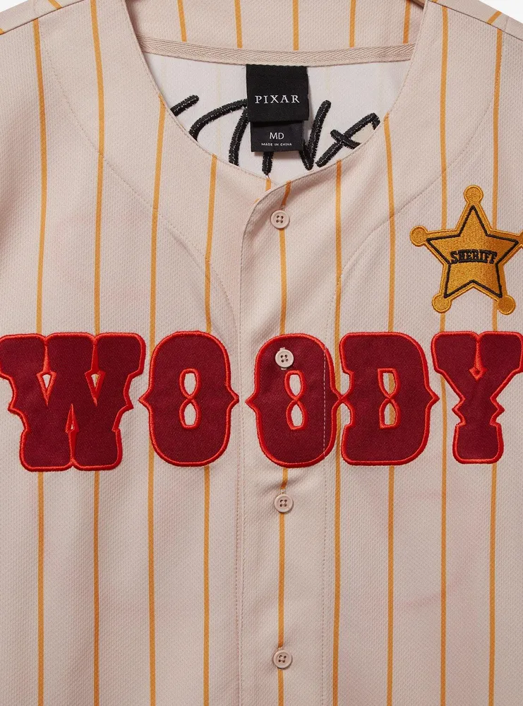 Disney Pixar Toy Story Woody Baseball Jersey — BoxLunch Exclusive