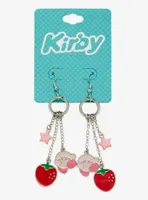 Nintendo Kirby Strawberry Charm Earrings