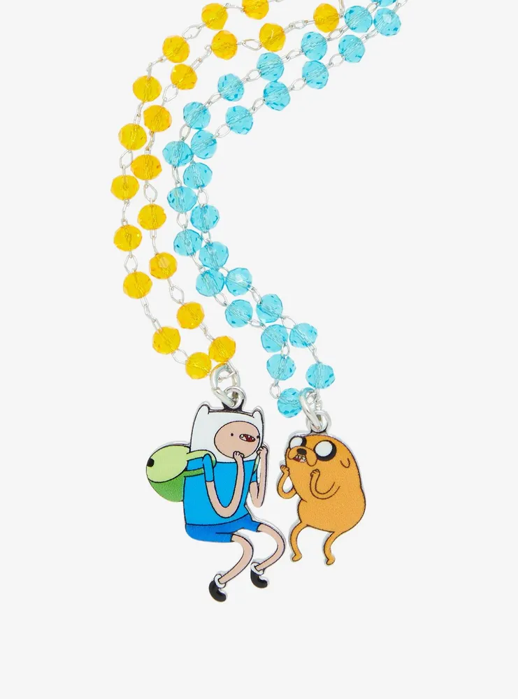Adventure Time Finn & Jake Bestie Necklace Set - BoxLunch Exclusive