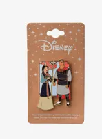 Disney Mulan Li Shang & Mulan Portrait Enamel Pin Set - BoxLunch Exclusive