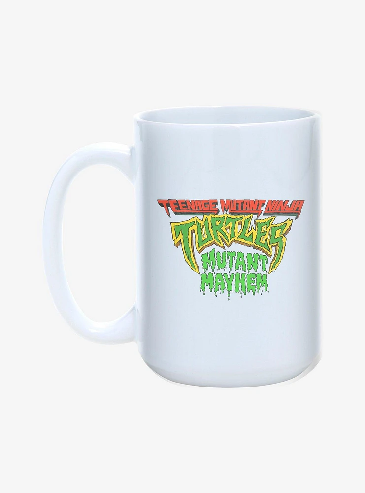 Teenage Mutant Ninja Turtles: Mutant Mayhem Title Logo 15oz Mug