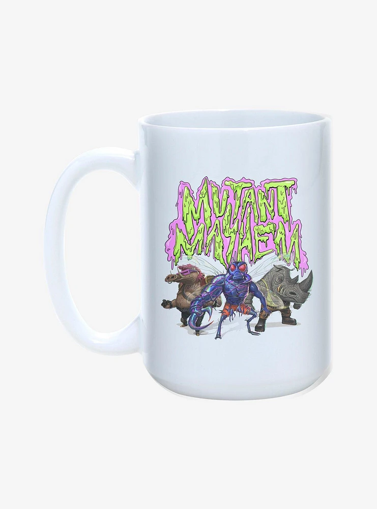 Teenage Mutant Ninja Turtles: Mutant Mayhem Bebop Superfly Rocksteady 15oz Mug