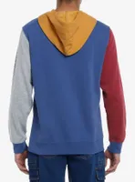 Harry Potter Hogwarts Color-Block Hoodie